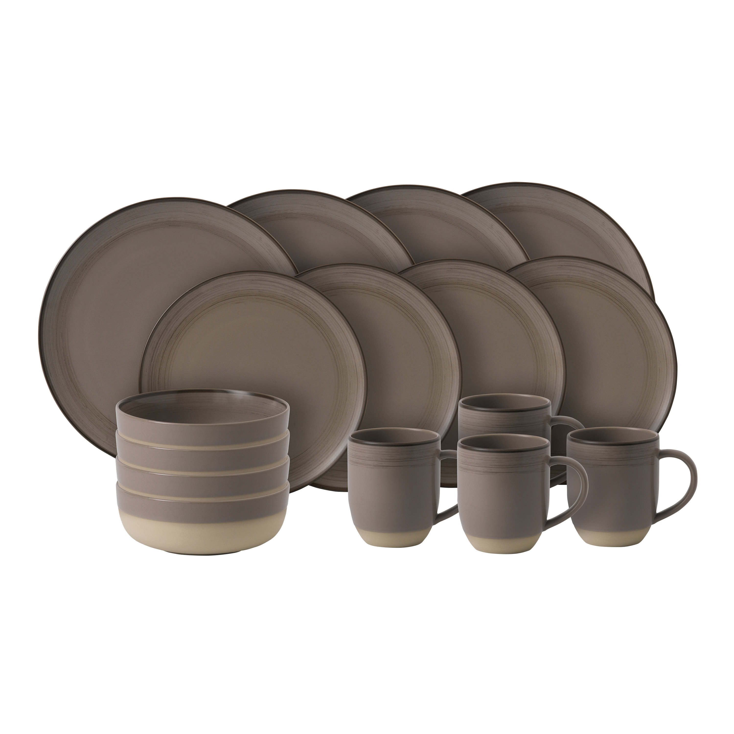 ED Ellen DeGeneres Brushed Glaze 16 Piece Dinnerware Set Service for 4 Reviews Wayfair Canada